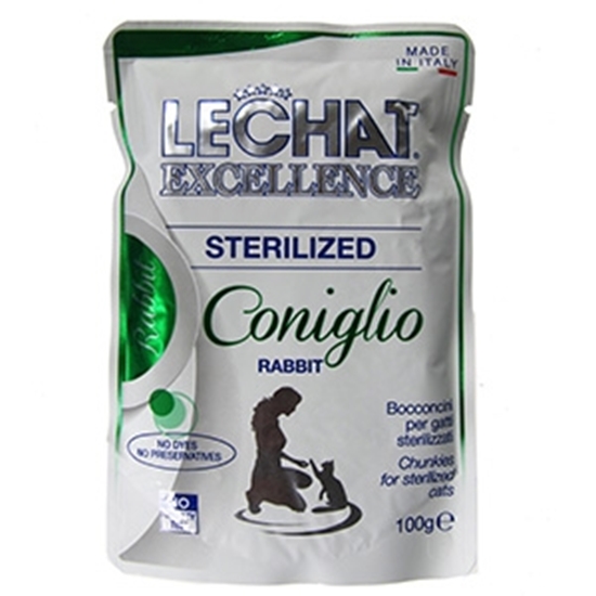 Изображение Barība kaķiem LeChat Excellence ar trusi 100g