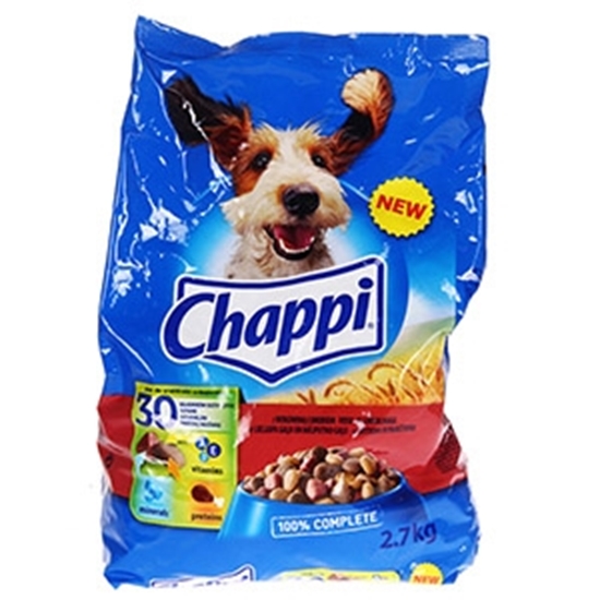 Изображение Barība suņiem Chappi ar liel.un mājp.gaļu 2.7kg