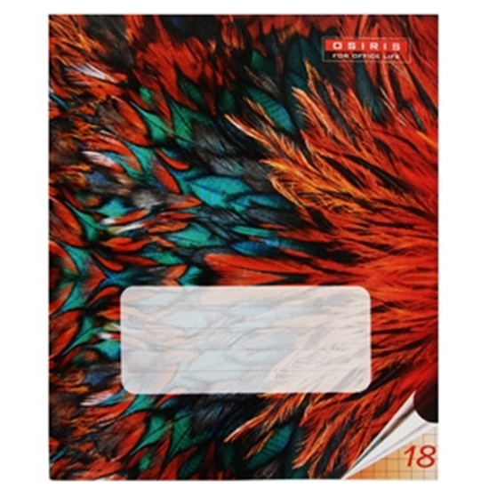 Picture of Burtnīca rūtiņu 18lapas