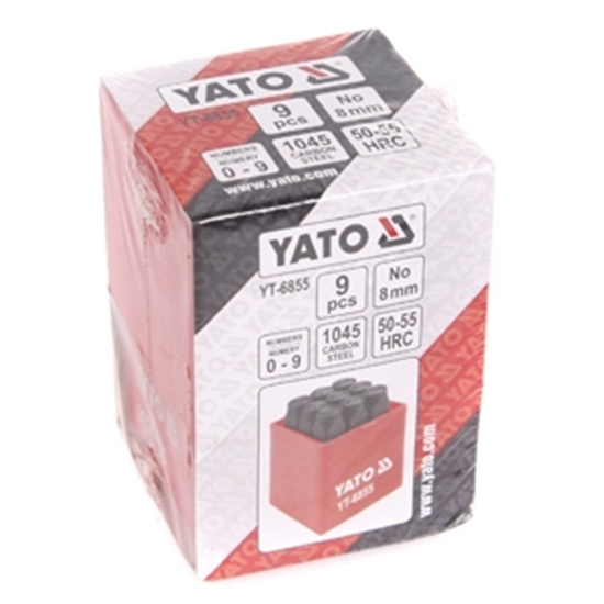 Picture of Ciparu dorņu komplekts 8mm 9gab.