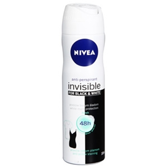 Изображение Dezodorants Nivea Blackt&White Fresh siev.150ml
