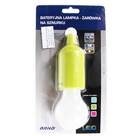 Picture of Gaismeklis ar vadu LED 3xAAA dzeltens