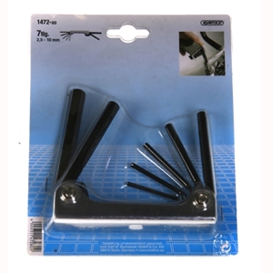 Picture of HEX atsēlēgu kompl. 7gab.