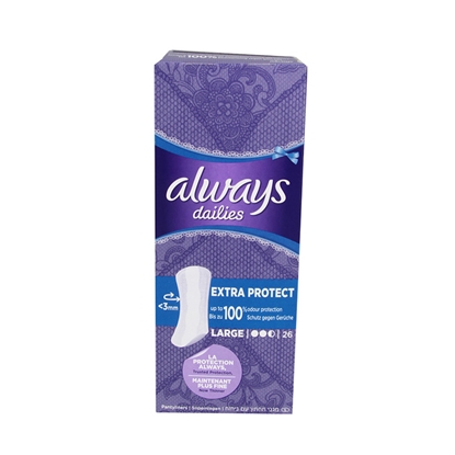 Изображение Hig.ieliktnīši Always Liners Long 26gab.