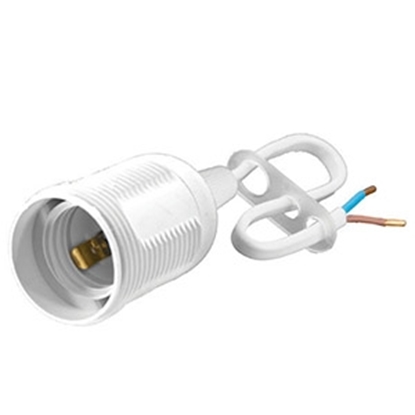 Picture of Ietvere E27 balta ar vadu 2x0.75mm 190mm