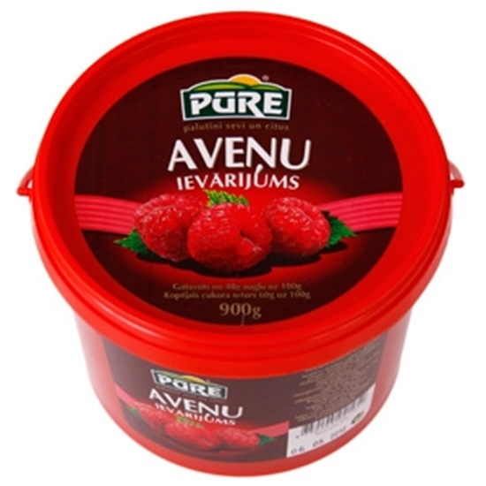 Picture of Ievārījums aveņu 900g Pure Food