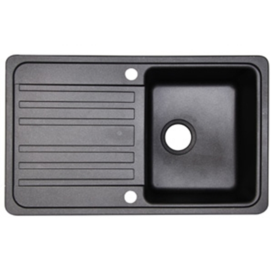 Picture of Izlietne granīta Aquasanita 46x76.5 melna