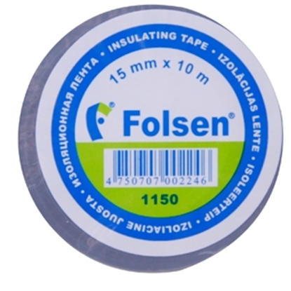 Attēls no Izol.lente 15mmx10m pelēka