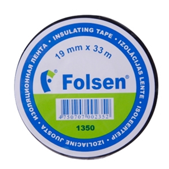 Изображение Izol.lente PVC 19mmx33m melna