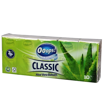Изображение Kabatlakatiņi Ooops! Classic Aloe Vera 10gab