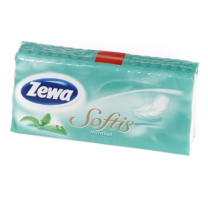 Изображение Kabatlakatiņi Zewa Softis Menthol