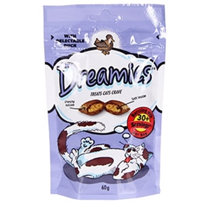 Attēls no Kārumi kaķiem Dreamies Duck 60g