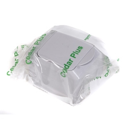 Изображение K-ligzda ar zem. CEDAR2 IP44 v/a pelēka