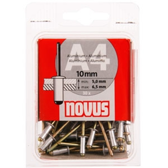 Picture of Kniedes A 4*10mm, (30)alumīnijs