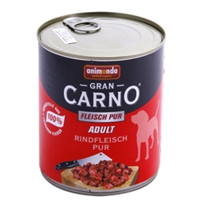 Attēls no Konservi suņiem GranCarno suņiem liellop