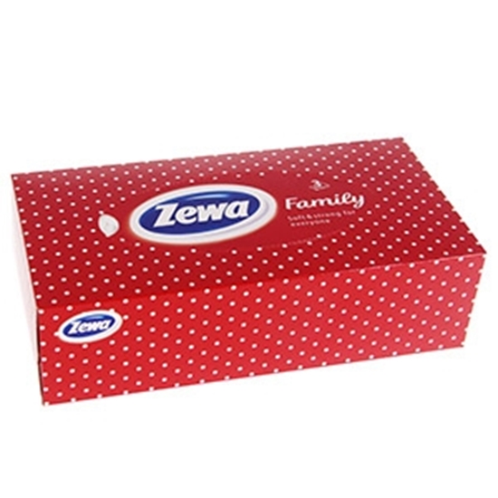 Изображение Kosm.salvetes Zewa Deluxe 90gab.kārbā