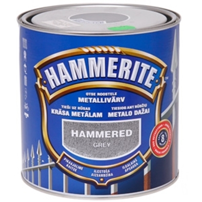 Picture of Krāsa metālam  Hammerite hammered pelēka 2,5L