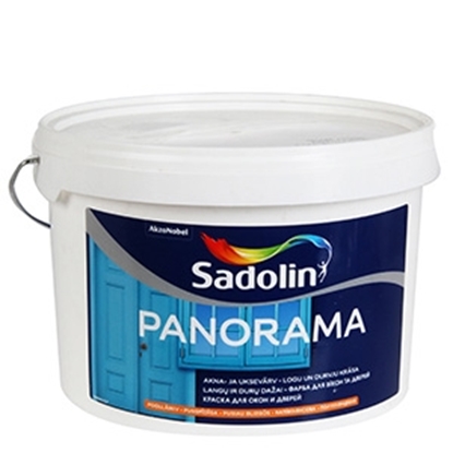 Изображение Krāsa Panorama ūd.šķ.logiem un durvīm 2.5l balta