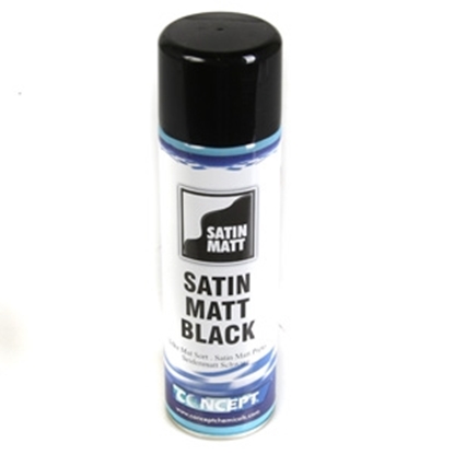 Изображение Krāsa Concept, melna, pusmatēta, 450ml