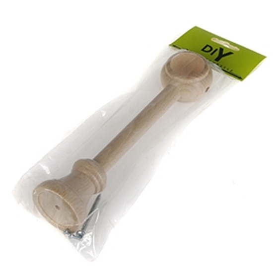 Picture of Kronšteins aizkaru stangai 18cm dab.koks