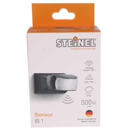 Picture of Kustības detektors IS1, 500W melns IP54