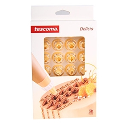 Picture of Kūku dekorēšanas uzgaļi Delicia 21gab