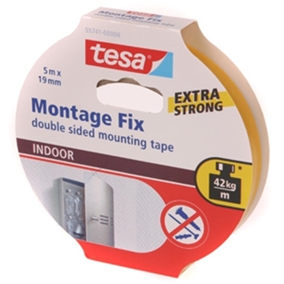 Attēls no Līmlente priekšmetu nostiprināšanai telpās, 19mmx5m