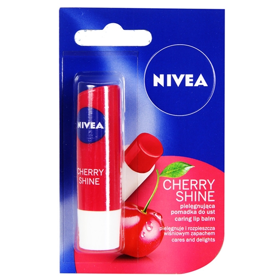 Изображение Lūpu balzams Nivea Fruity Shine Cherry 4.8g