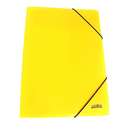 Attēls no Mape ar gumiju A4, dzeltena