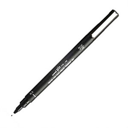 Attēls no Marķieris UNI PIN-0.5 melns