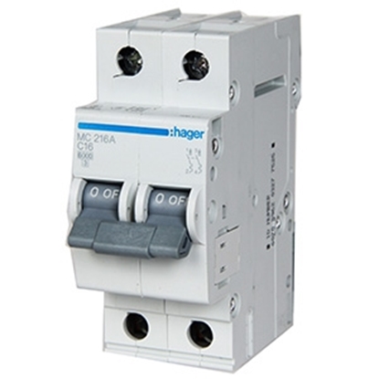 Picture of Mod.aut.+dif.aizsardz. 2C16A 30mA, 6kA