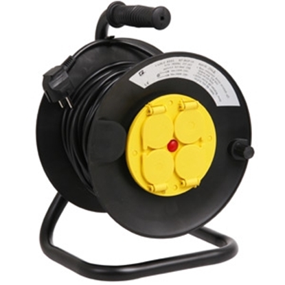 Picture of Pagarinātājs rullī ar zem.25M(3X1.5MM)met. /1