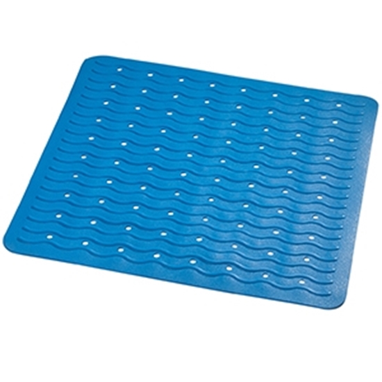 Picture of Paklājs dušas pretslīdes 54x54 cm Playa neon-zils