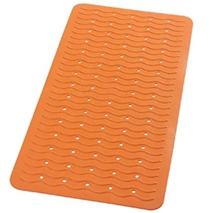 Picture of Paklājs vannas pretslīdes 38x80 cm Playa neon-oranžs