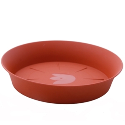 Attēls no Paliktnis puķu podam Tulipan 16cm g.brūns