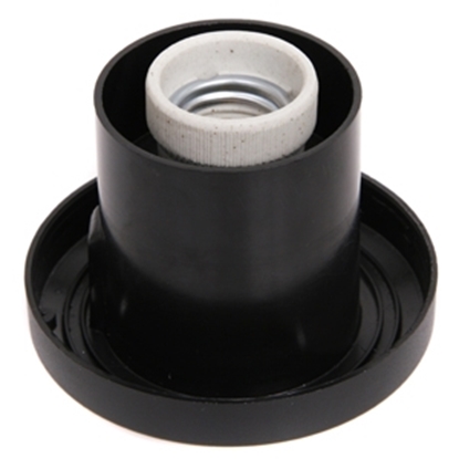 Picture of Pamatne 200 ar ietveri E27 melna /32