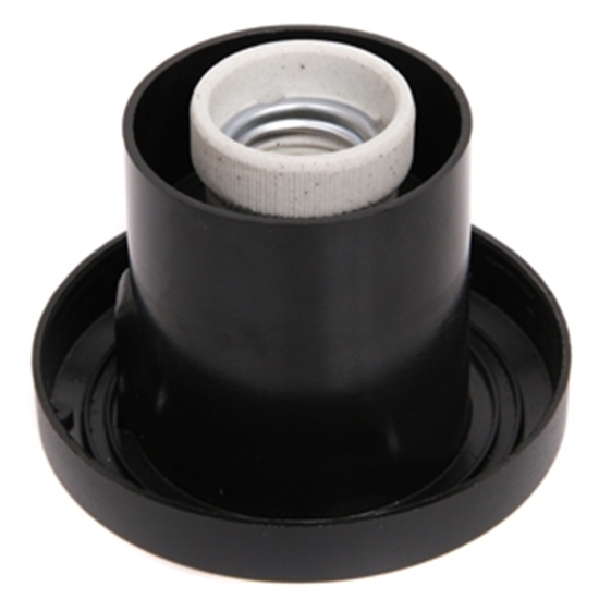 Picture of Pamatne 200 ar ietveri E27 melna /32