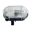 Изображение Pl.lampa 100W E27 IP44 pelēka/met.