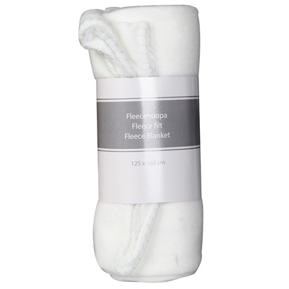 Attēls no Pleds 4Living 125x160cm melns/balts/pelēks