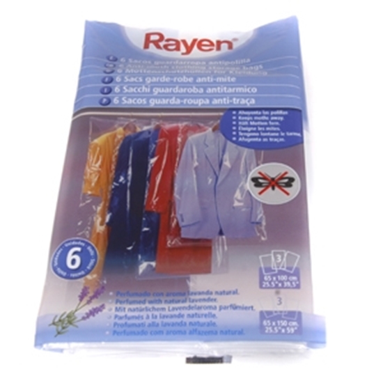 Picture of Pretkožu apģērbu maisi 65x150cm 6gab.