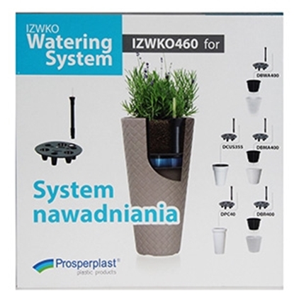 Attēls no Puķu poda pamatne ar ūdens līmeņrādi h34cm