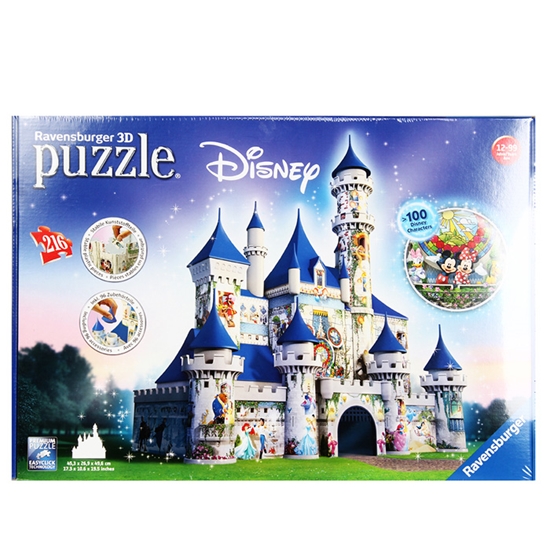 Изображение Puzle 3D Disneja pils