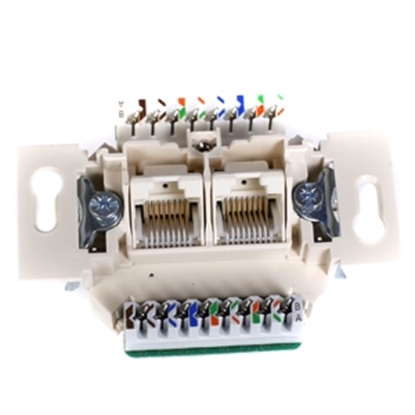 Picture of Rozete 2xRJ45 6CAT UTP