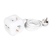 Picture of Sadalītājs Cube 2.4A USB 3x1.5mm 1.4m /20