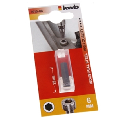 Picture of Skrūvgrieža uzgalis 1/4'' HEX6 25mm 3gab.