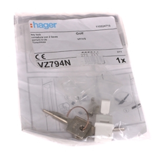 Picture of Slēdzene sadalei GOLF