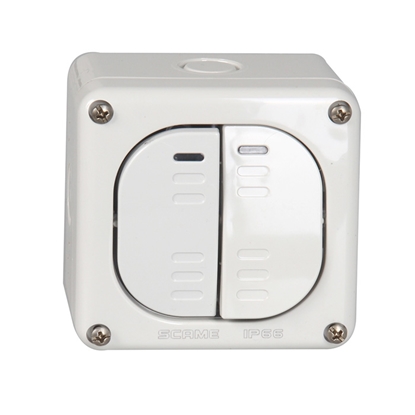 Picture of Slēdzis 1+1 10A IP66  v/a