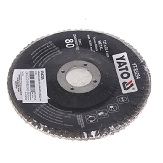 Picture of Slīpdisks 125x22mm, vēdekļveida