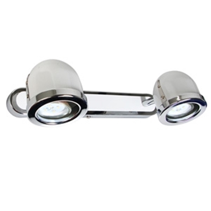 Picture of Sp.l.-CINDA 2x2.5W LED GU10 balta/hroma