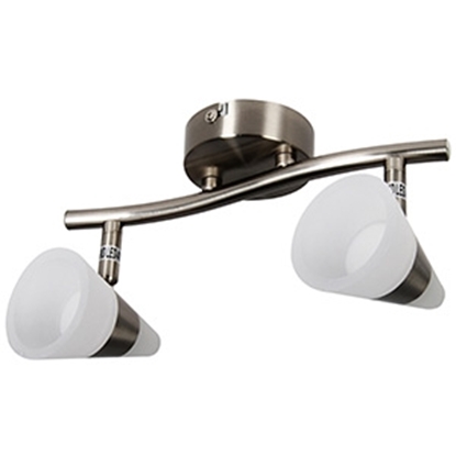 Picture of Sp.l.-TWICE 2x4W LED 3000K 640lm mat.niķeļa